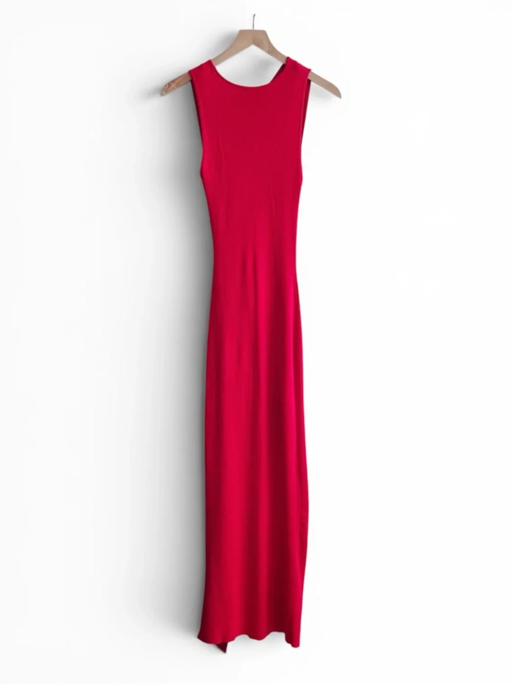 Hera Collection Cutout High Slit This Is It Red Maxi Dress - Picture 9 of 12